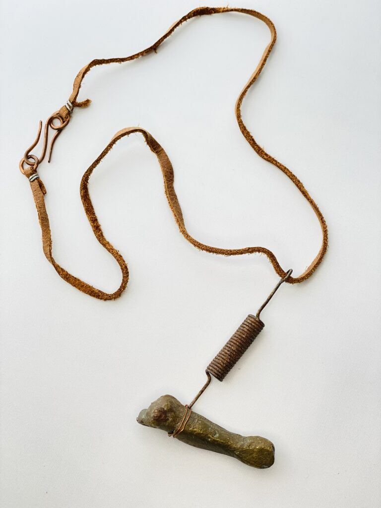 found object necklace