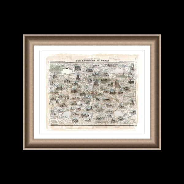 Paris framed side 1 etsy