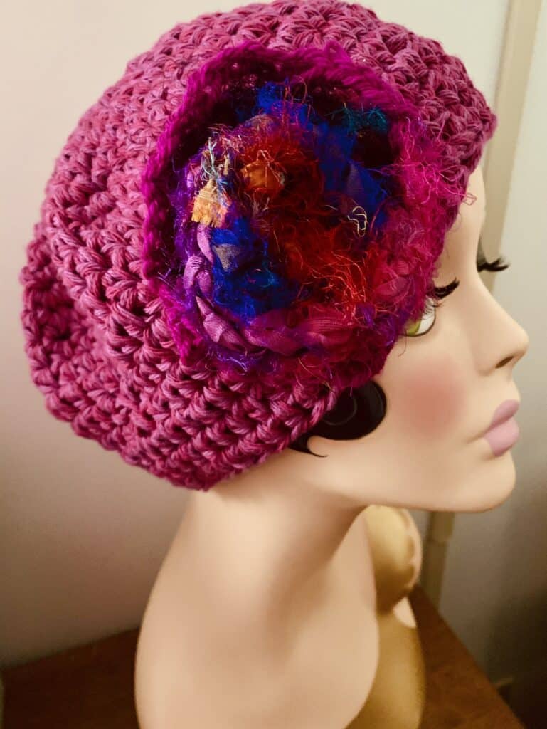 Crocheted wrap My Community Made