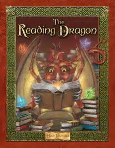 book cover of children's book The Reading Dragon