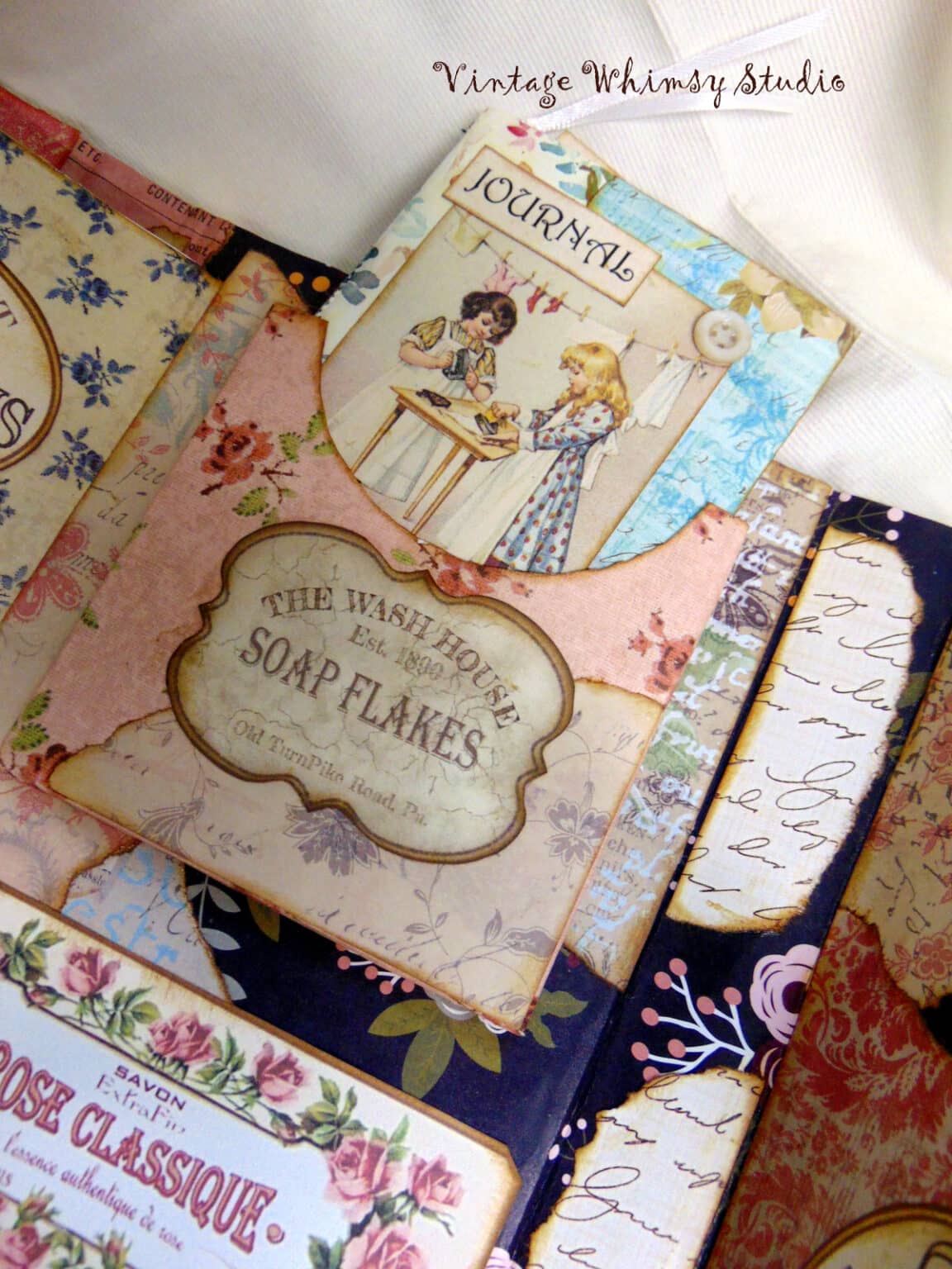 Handmade Journal / Altered Book / Junk Journal
