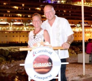 Natasha and Dean in Curacao