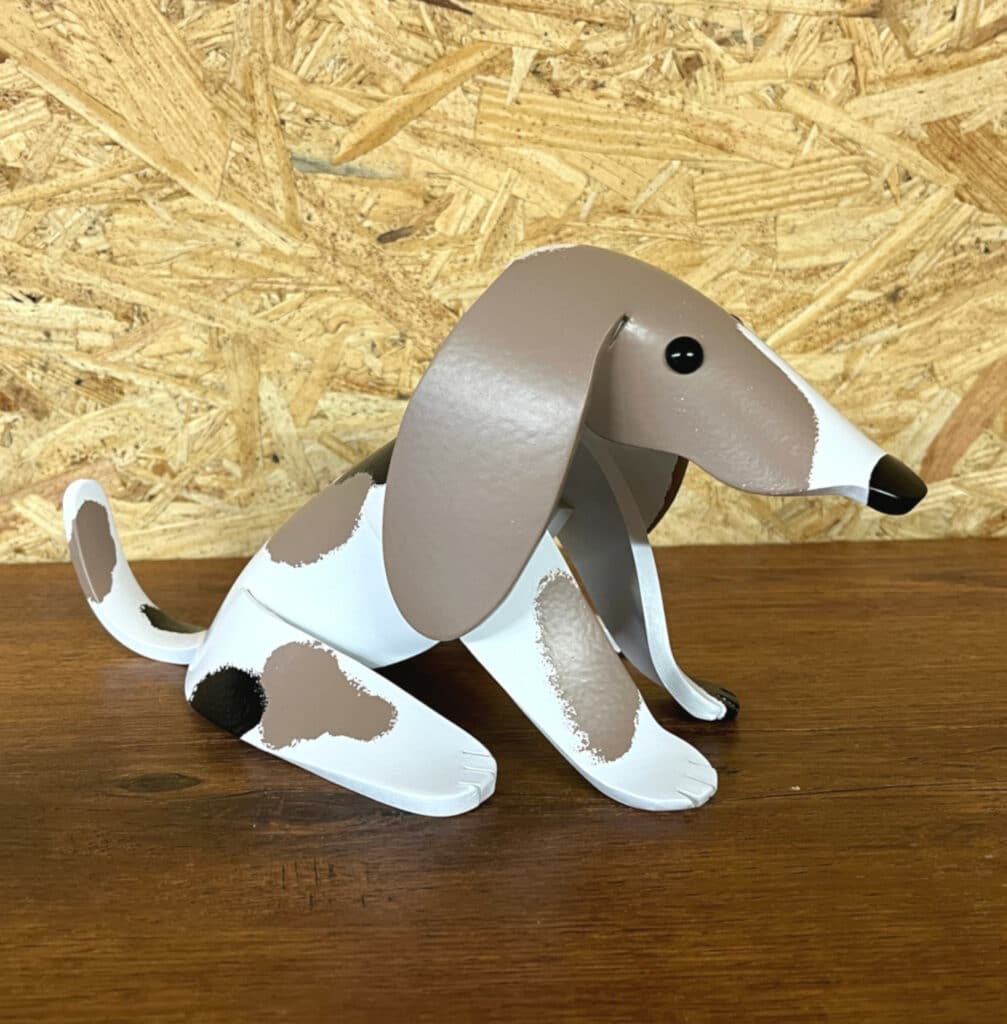 Cute PVC Pipe Dog Sitting Instant Digital Download Animal Pattern