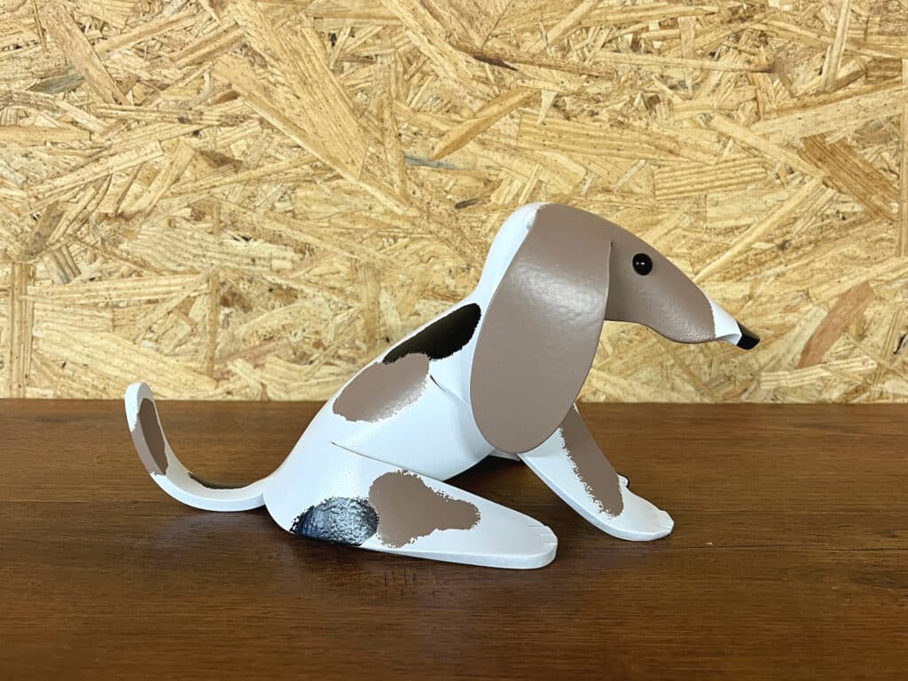 Cute PVC Pipe Dog Sitting Instant Digital Download Animal Pattern