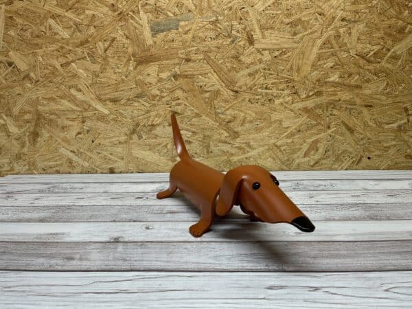 Finished result of the PVC Pipe Dog Instant Digital Download Pattern