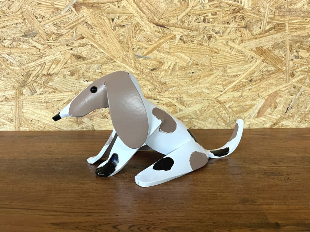 Cute PVC Pipe Dog Sitting Instant Digital Download Animal Pattern