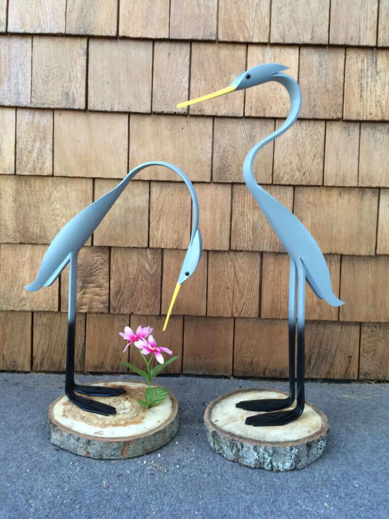 medium herons