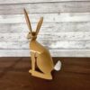 Finished result of the PVC Pipe Rabbit back View Instant Digital Download Pattern