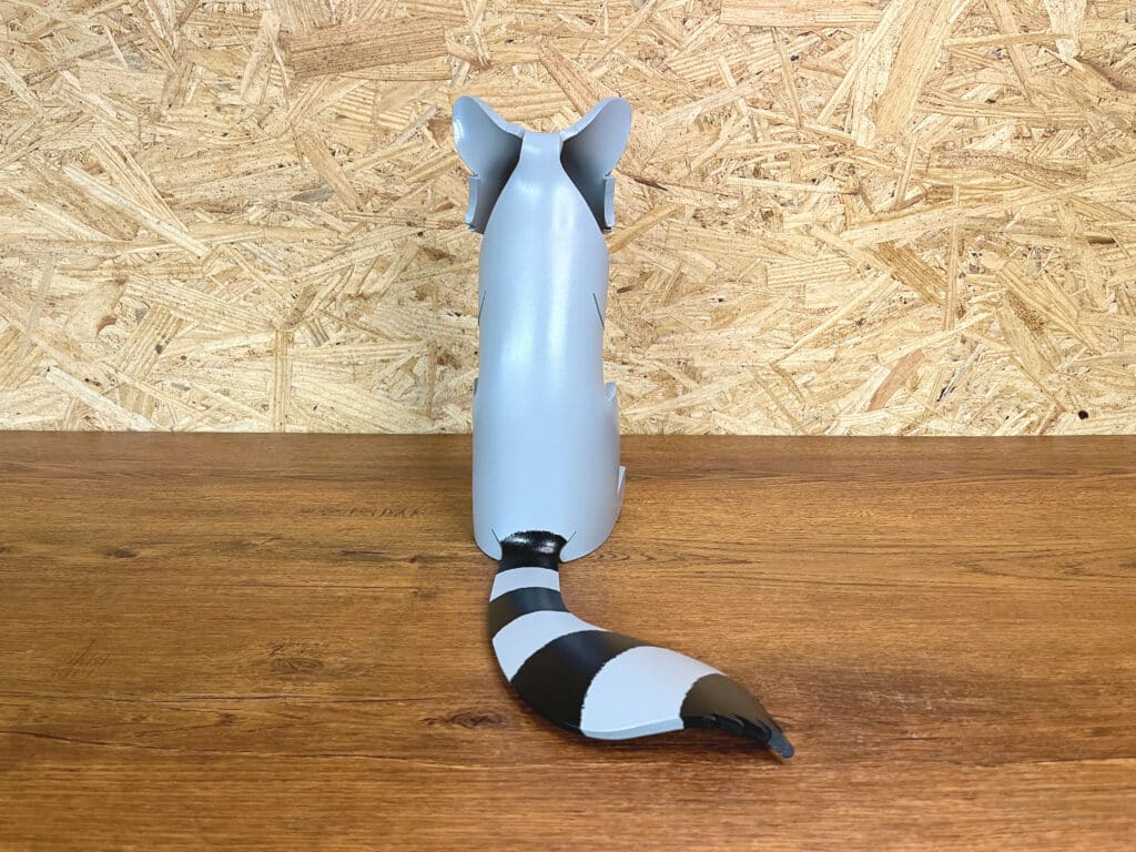 PVC Pipe Raccoon Instant Digital Download Animal Pattern