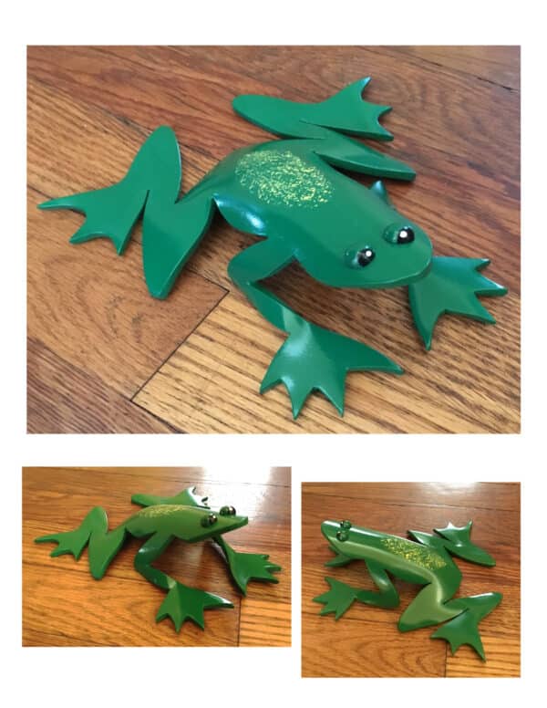sitting frog finished photo