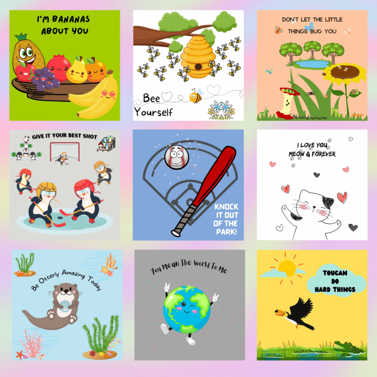 Lunch Cards 1