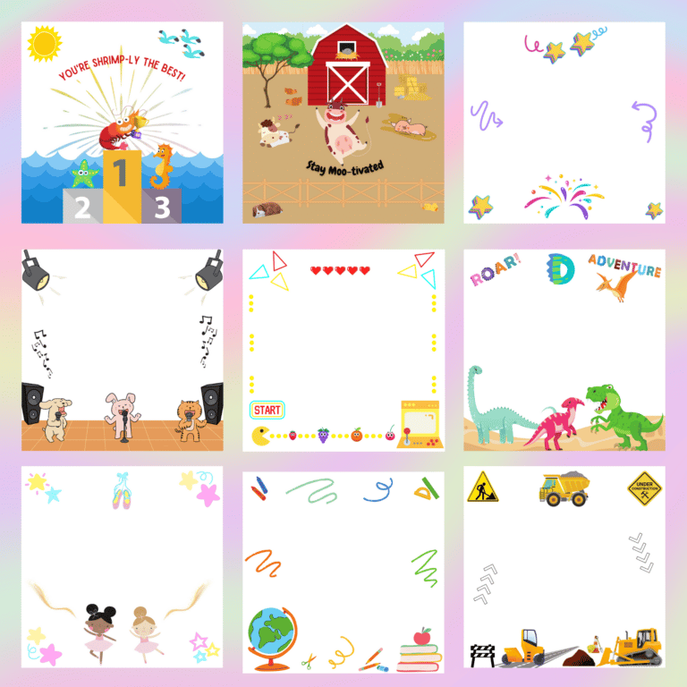 Lunch Cards 3