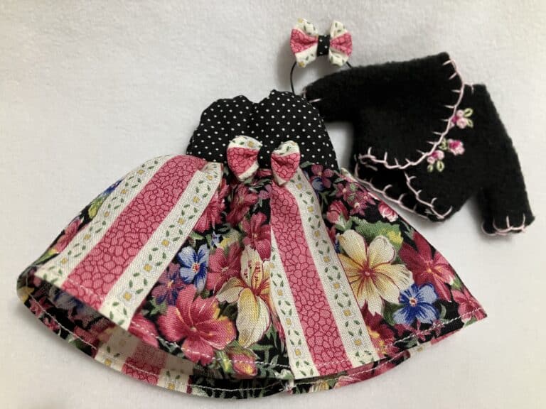 dress black floral stripe black coat