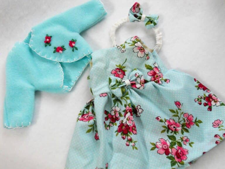 dress new blue blossoms with coat
