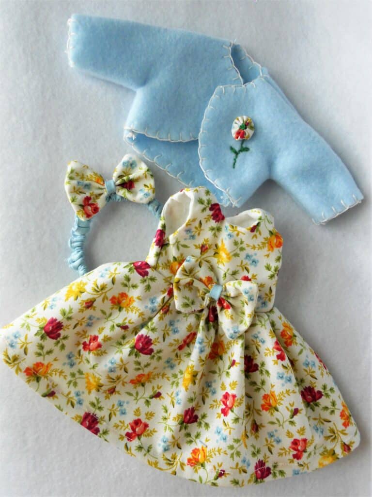 dress new white floral with coat