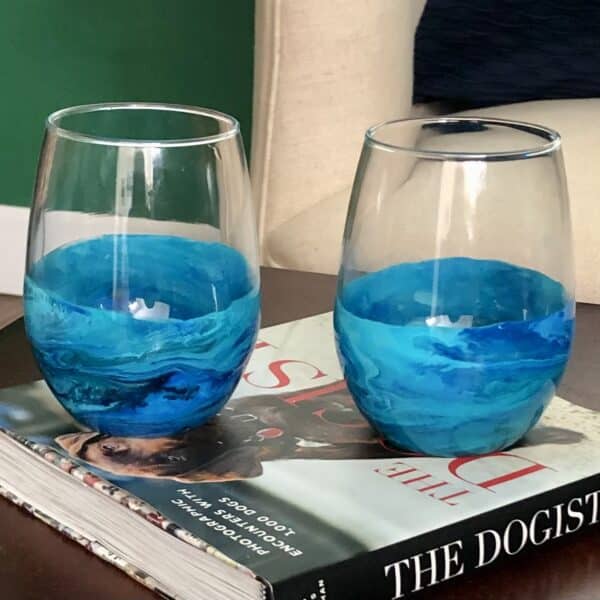 image of wine glasses