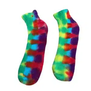 XL Ankle Socks Rainbow DNA