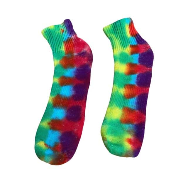XL Ankle Socks Rainbow DNA
