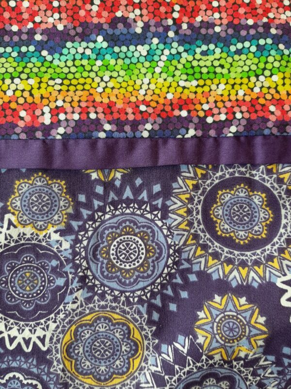 Purple and Color Dot Pillowcase My Community Made
