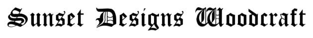 SUNSET FONT