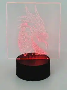 Etched Acrylic - Dragon