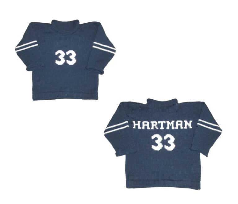 personalized varsity sports pullover children infants 2