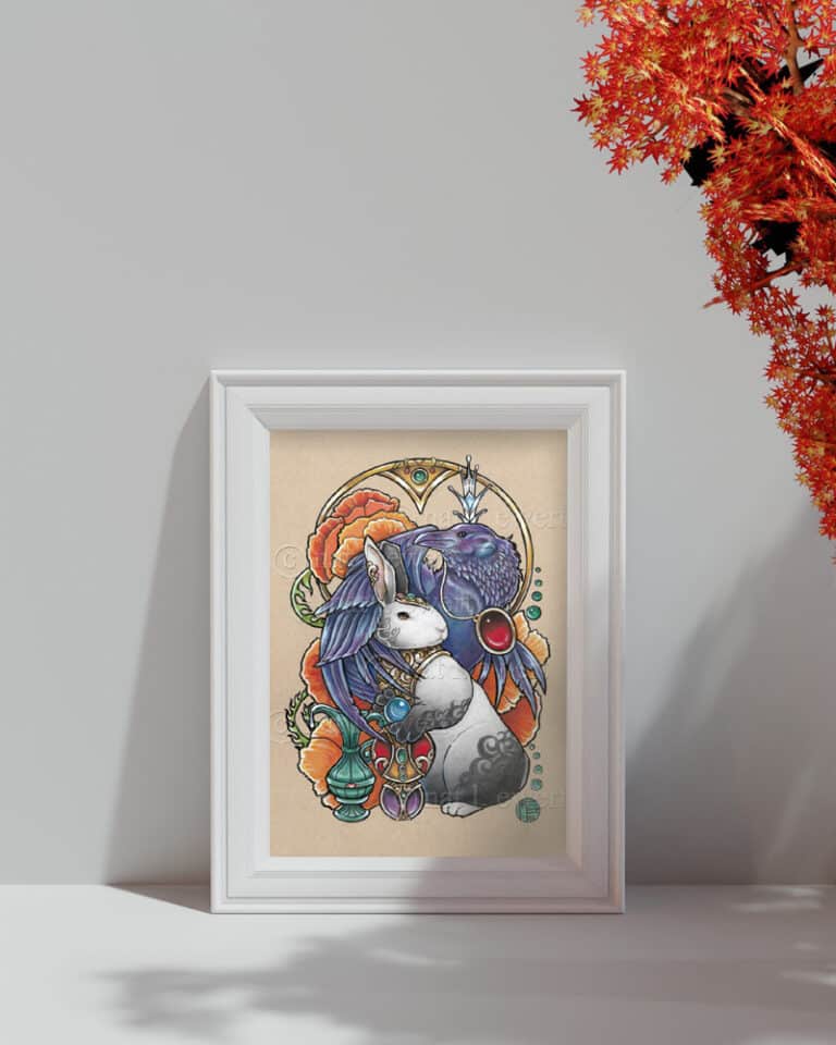 rabbitravenwframe1