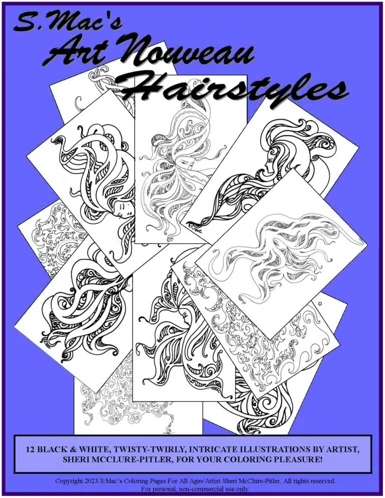 Art Nouveau Hairstyles CB Cover 1