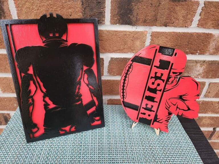 football plaque