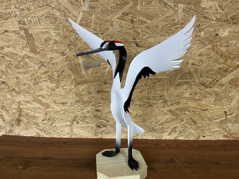 red crowned crane 12