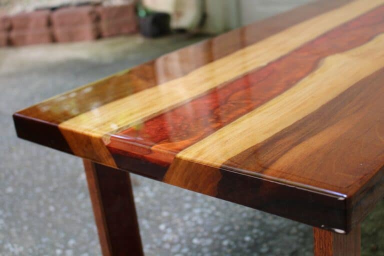 Custom Epoxy River Table