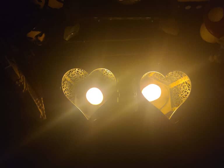 Candle Lantern Top View