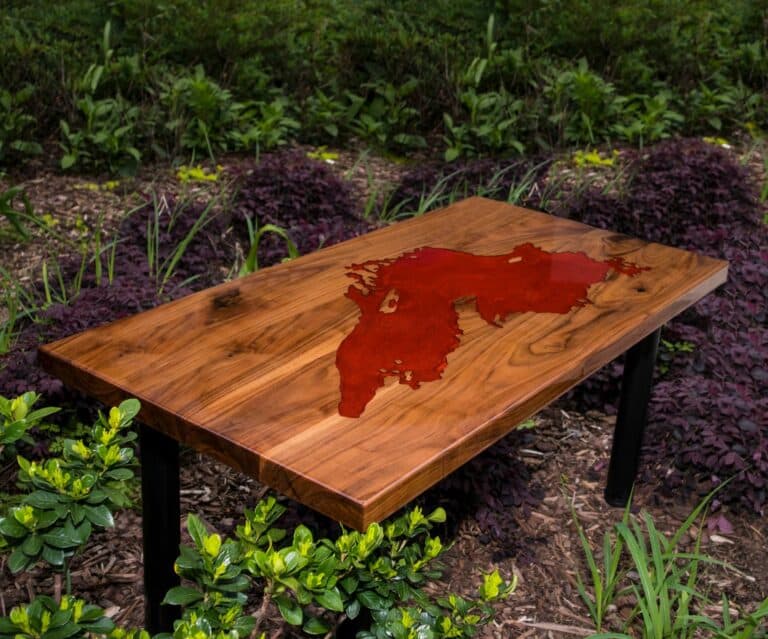 Unique Epoxy Table