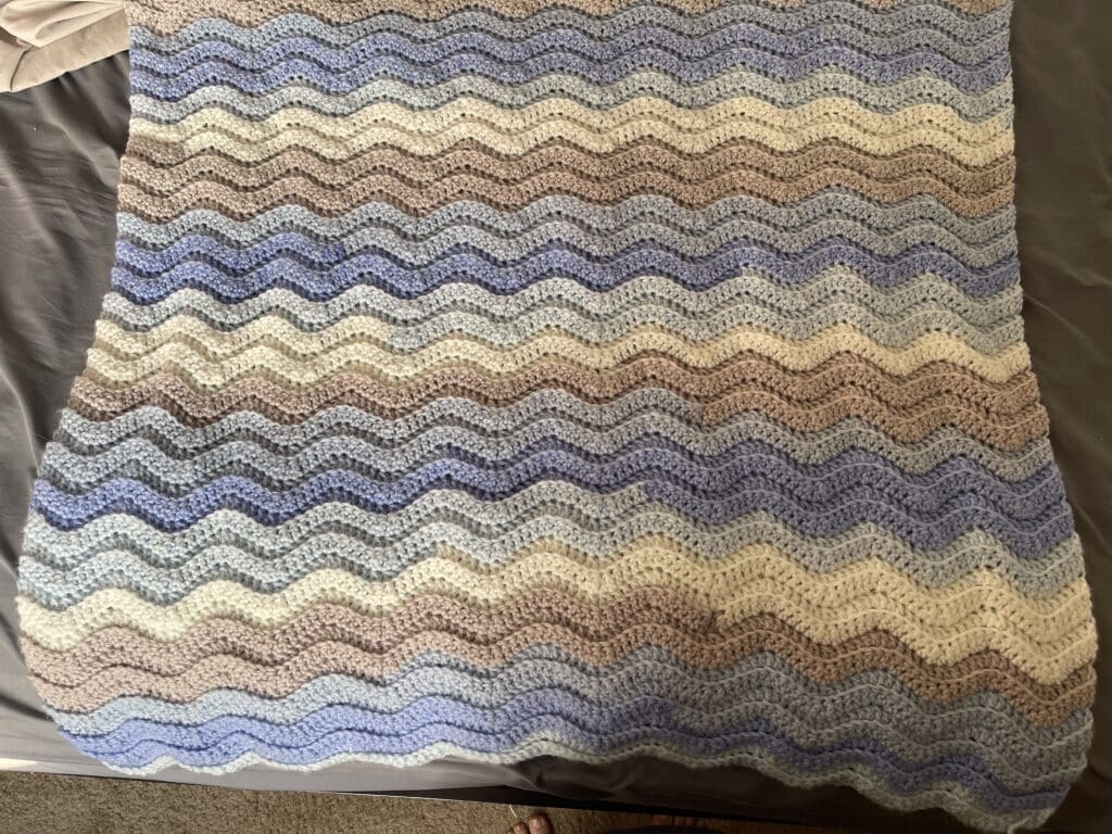 Sweet Waves Baby Blanket - My Community Made