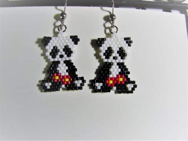 Panda Bear Earrings