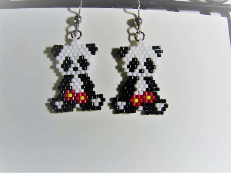 Panda Bear Earrings