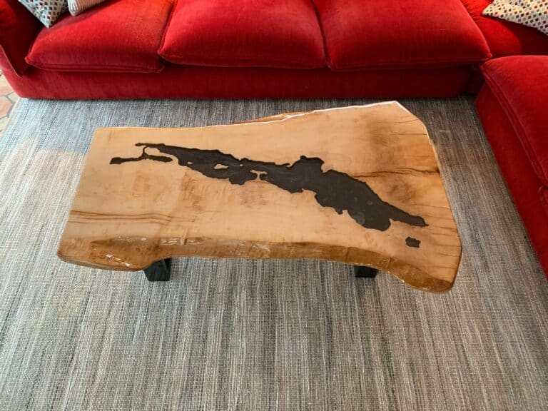epoxy coffee table