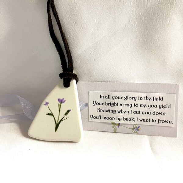 image of pottery pendant
