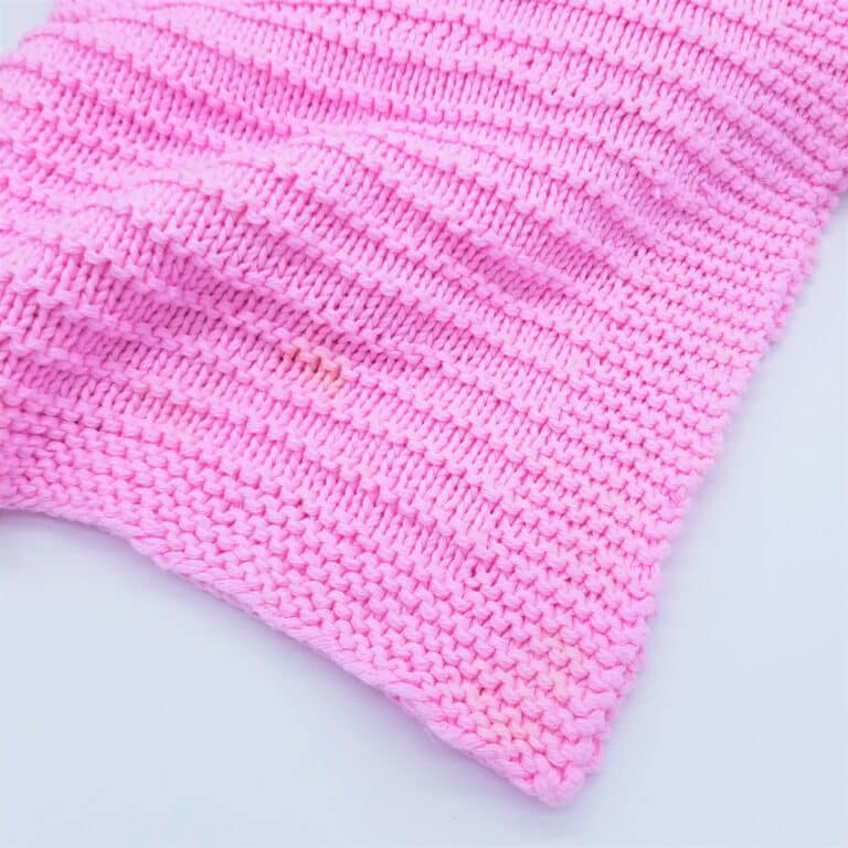 Split Rock Baby Blanket Knitting Pattern knit with pick yarn