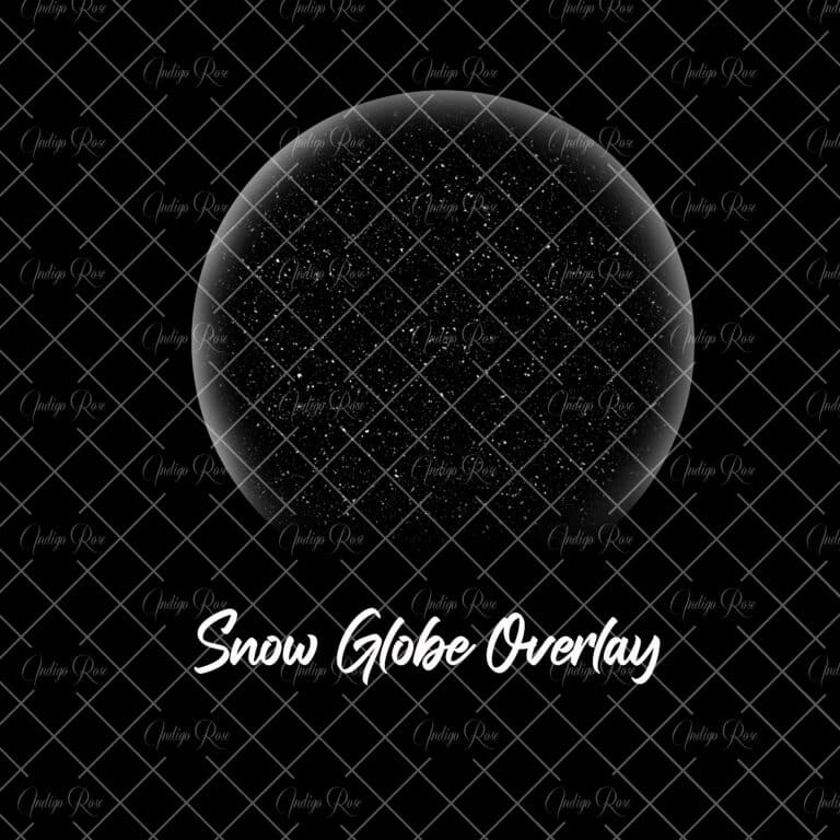 Snowman Family Snow Globe overlay