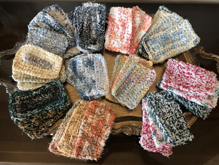 100% COTTON DISH SCRUBBERS