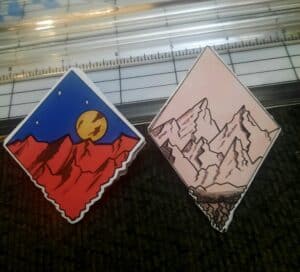 landscape stickers