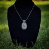 Wire Wrapped Pinolith Jasper Necklace