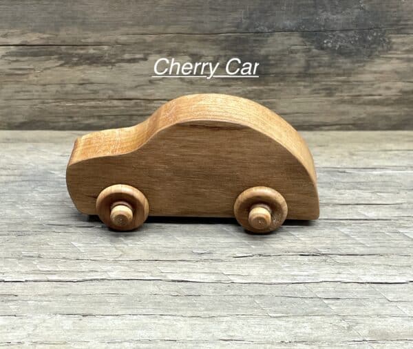 Image of Cherry Wooden Car