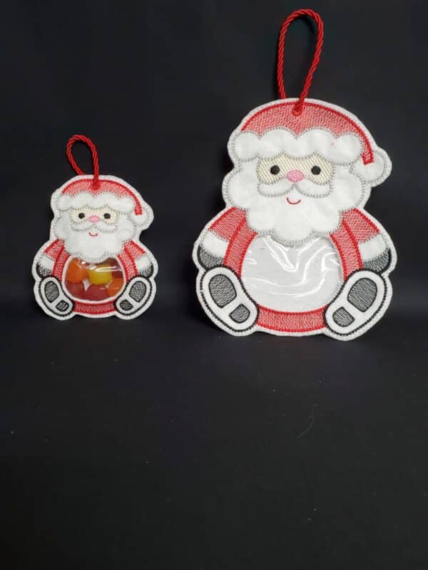 Large and small Santa Claus handmade