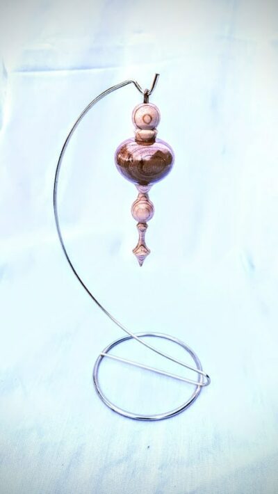Ornament in Cherry and Pine