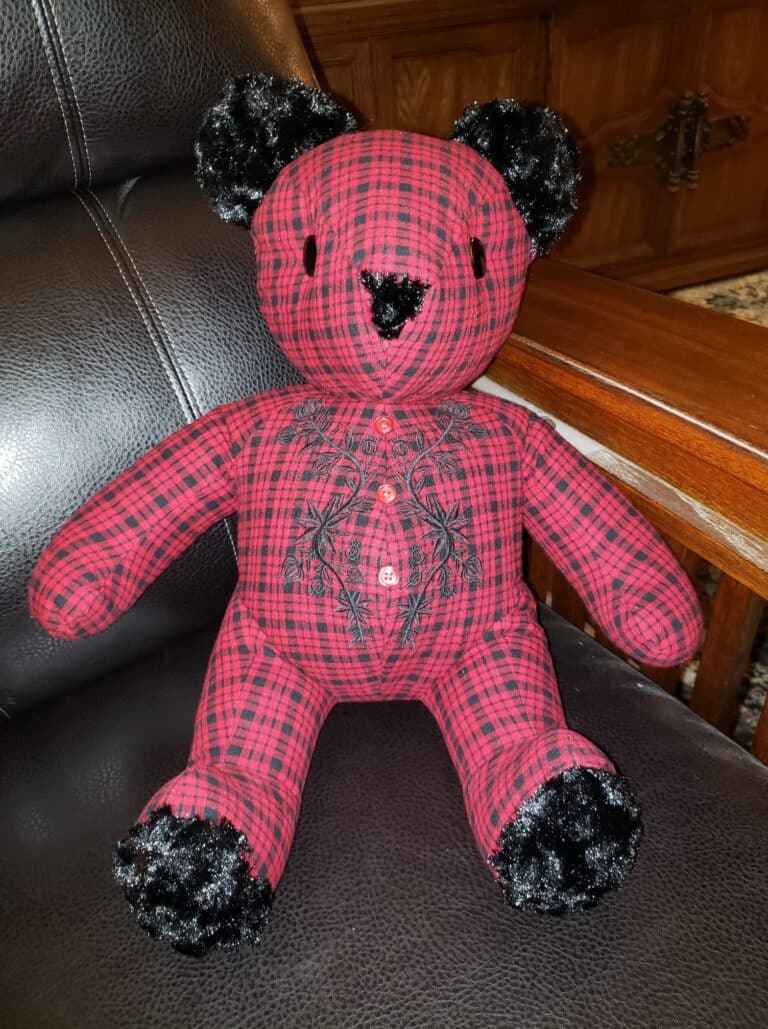 Red Memory Bear