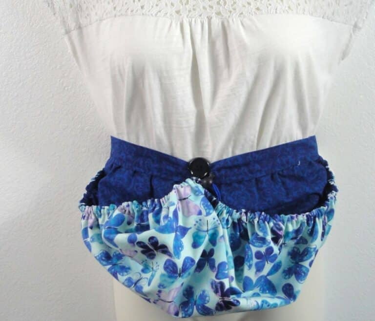 Blue butterfly gathered 2