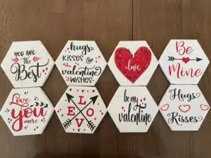 Valentine Coasters