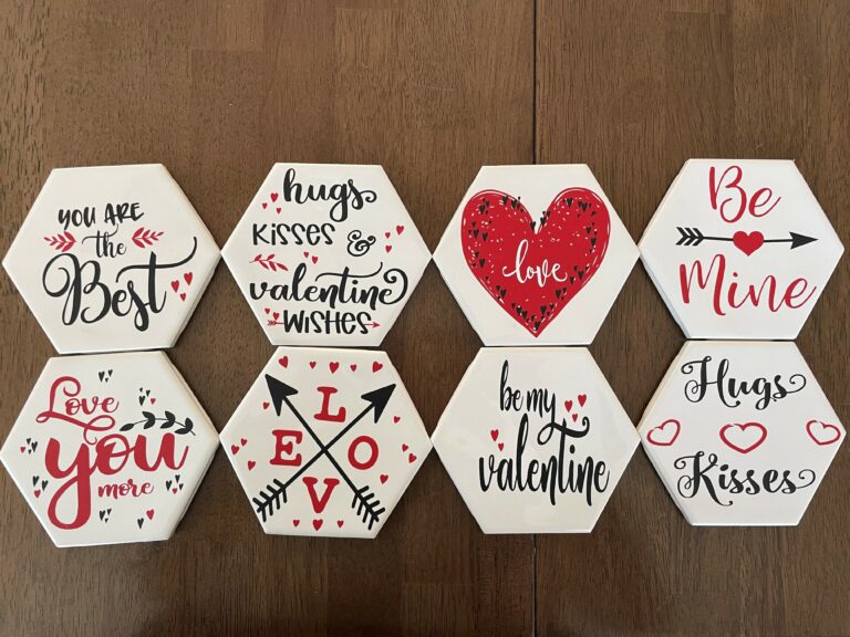 Valentine Coasters